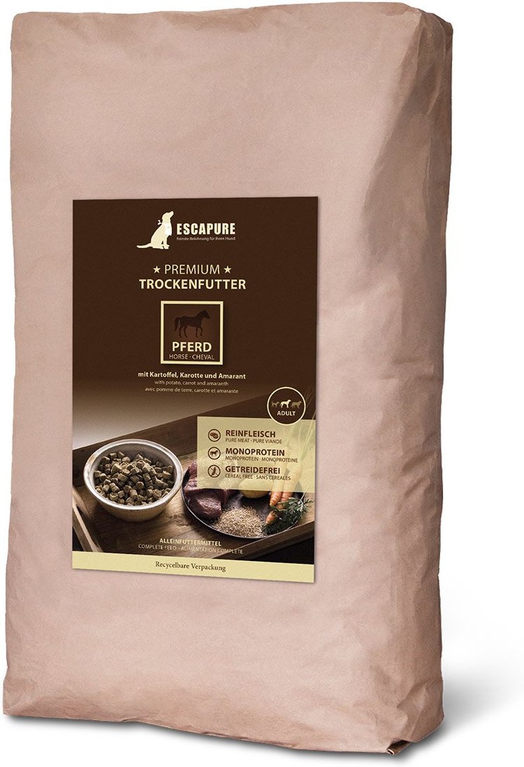 ESCAPURE Pferd Premium Trockenfutter 12kg