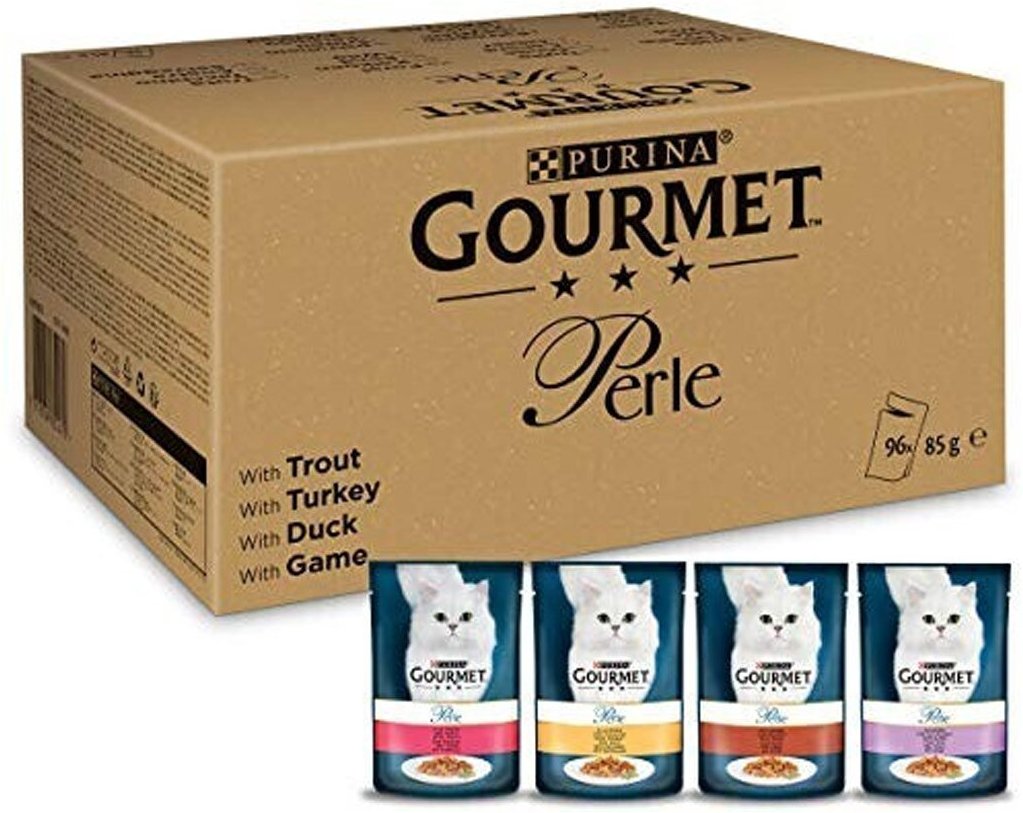 GOURMET Perle Erlesene Streifen in Gelee Mixpaket 96x85g