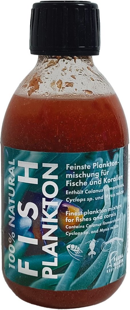 Fauna Marin Fish Plankton 100% natural 250ml