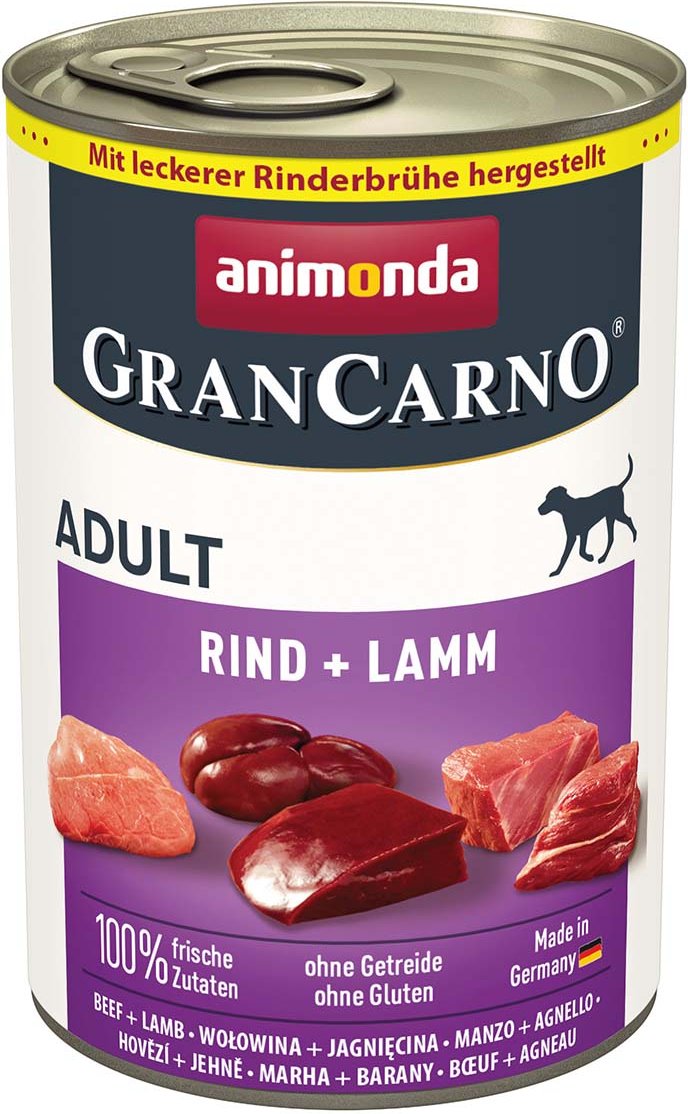 animonda GranCarno Adult Rind und Lamm 24x400g