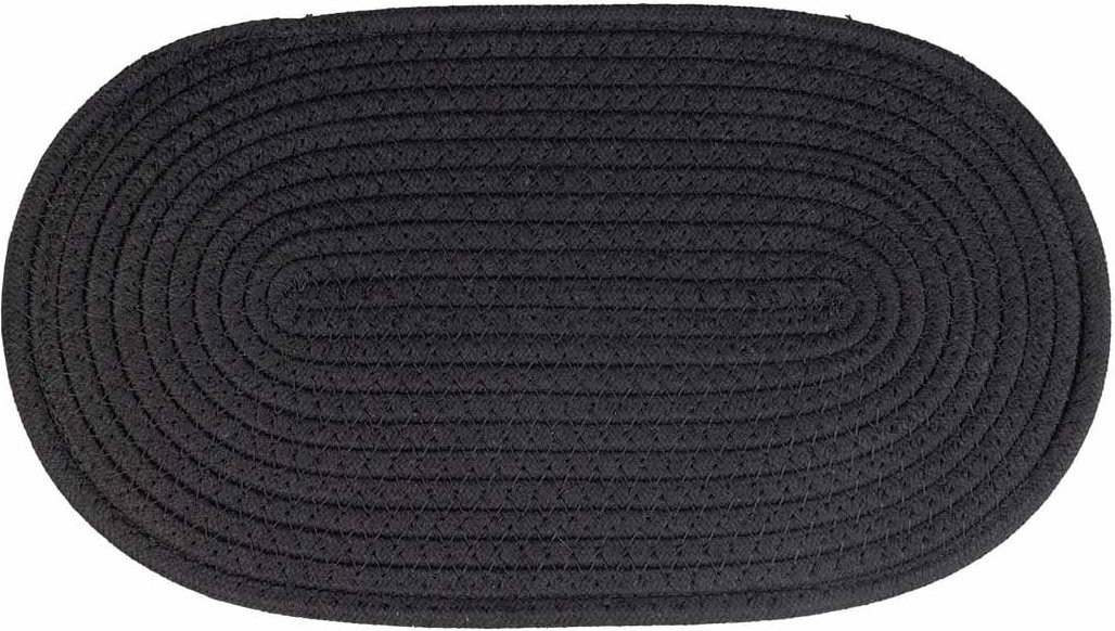 D&D Home Phil Napfunterlage schwarz 35 x 20 x 1 cm