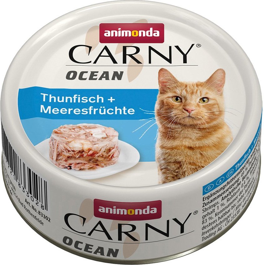 animonda Carny Ocean Thunfisch und Meeresfrüchte 12x80g