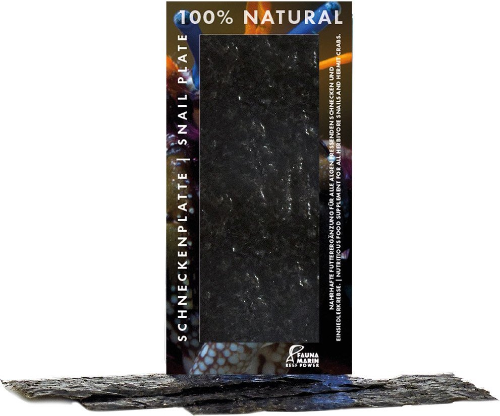 Fauna Marin Schneckenplatte Snail Plate 100% natural 23g