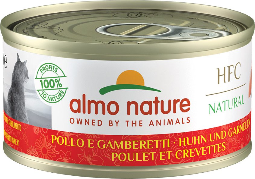 Almo Nature HFC Natural Huhn & Garnelen 6x70g