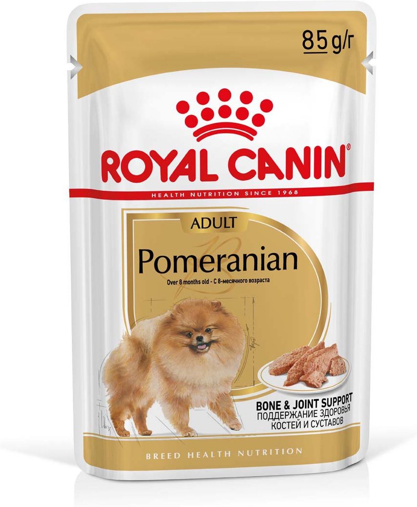 Thumbnail - ROYAL CANIN POMERANIAN ADULT MOUSSE Feuchtnahrung für ausgewachsene Zwergspitze (>8 Monate) 12x85