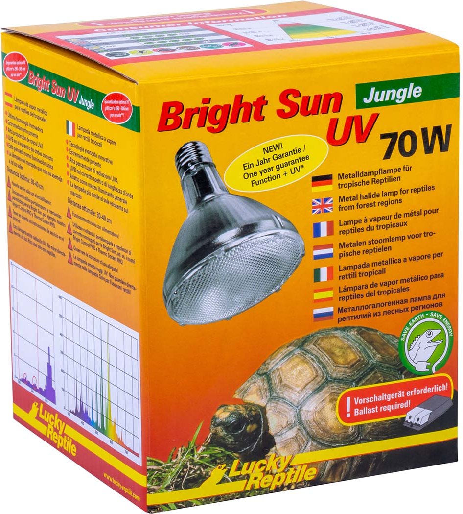 Lucky Reptile Metalldampflampe Bright Sun UV Jungle 70