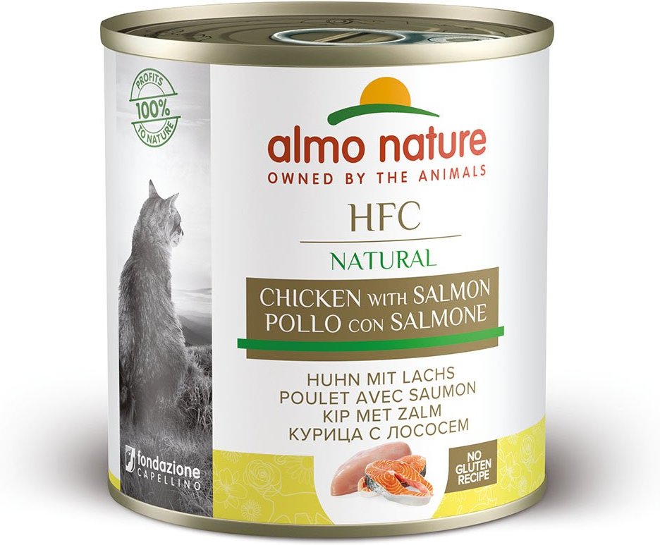 Almo Nature HFC Natural Cat Huhn und Lachs 12x280g