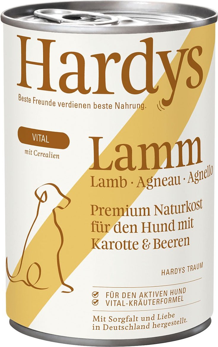 Thumbnail - Hardys VITAL Lamm mit Karotte & Beeren 6x400g