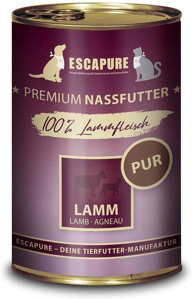 Escapure Lamm PUR 6x400g