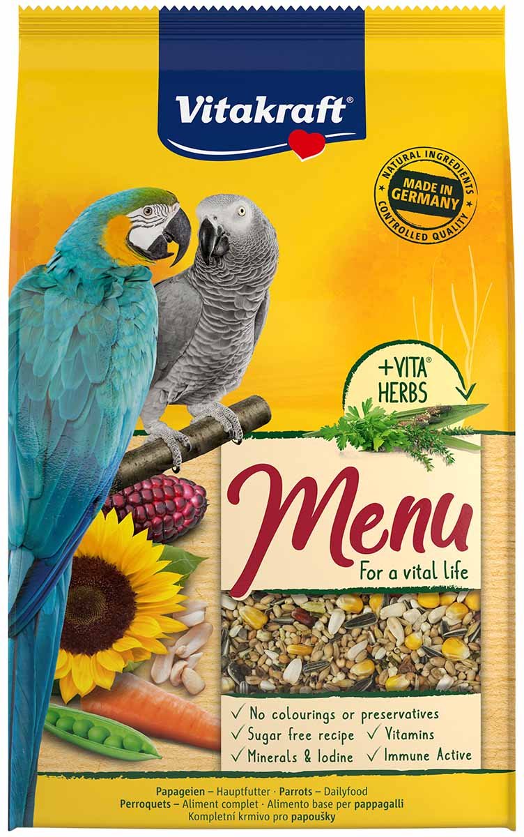 Vitakraft Premium Menü Papagei 5x1kg