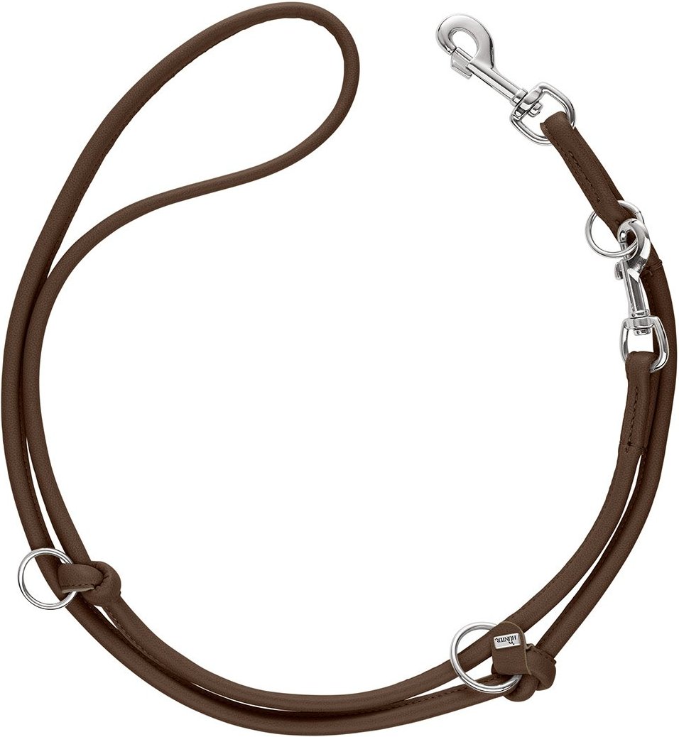 Hunter verstellbare Leine Round Amalfi 10/200 braun