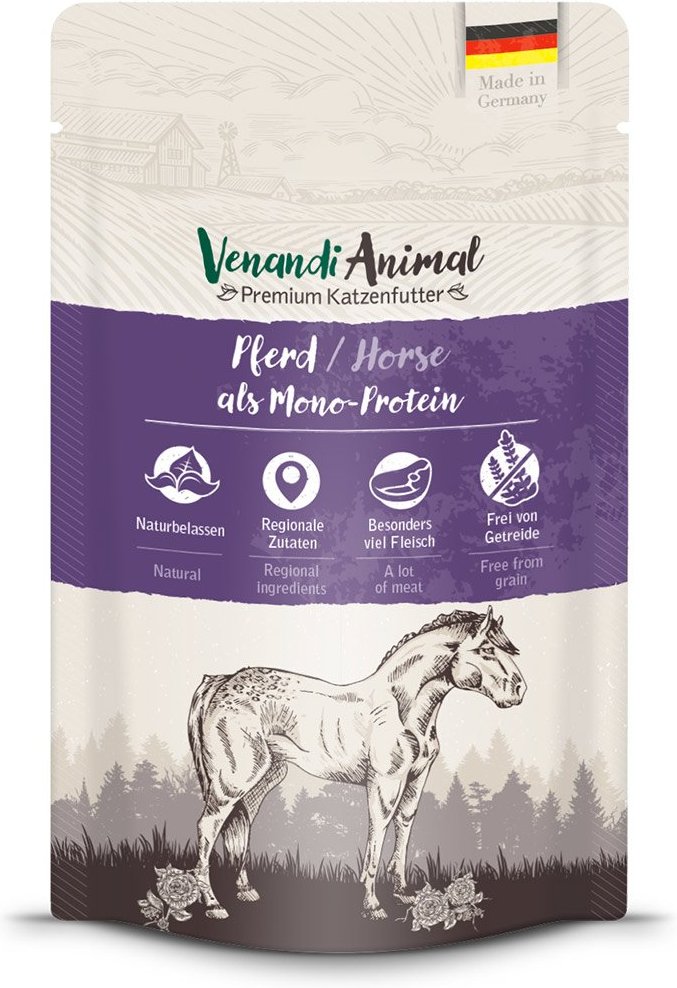 Venandi Animal - Pferd als Monoprotein 12x125g