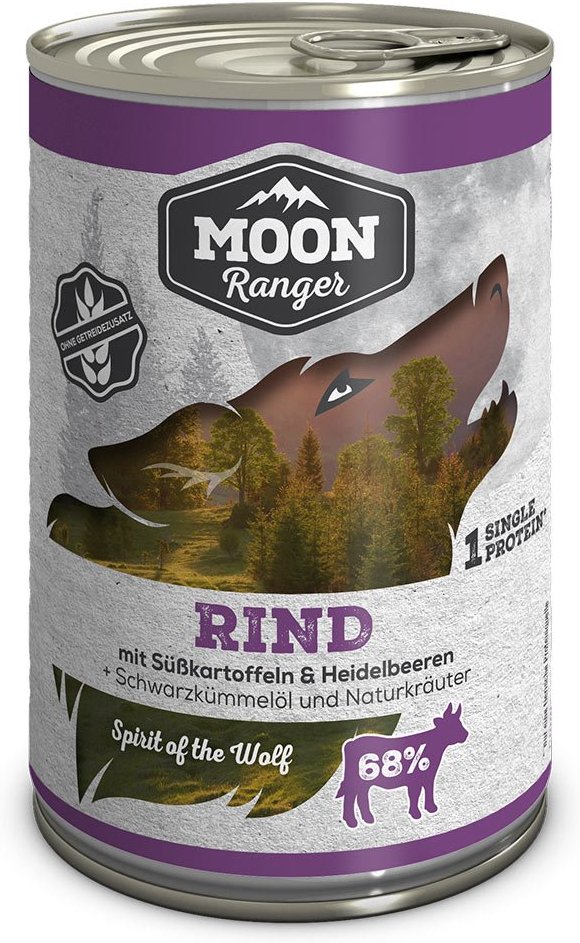 MOON Ranger Rind mit Süßkartoffeln 400g
