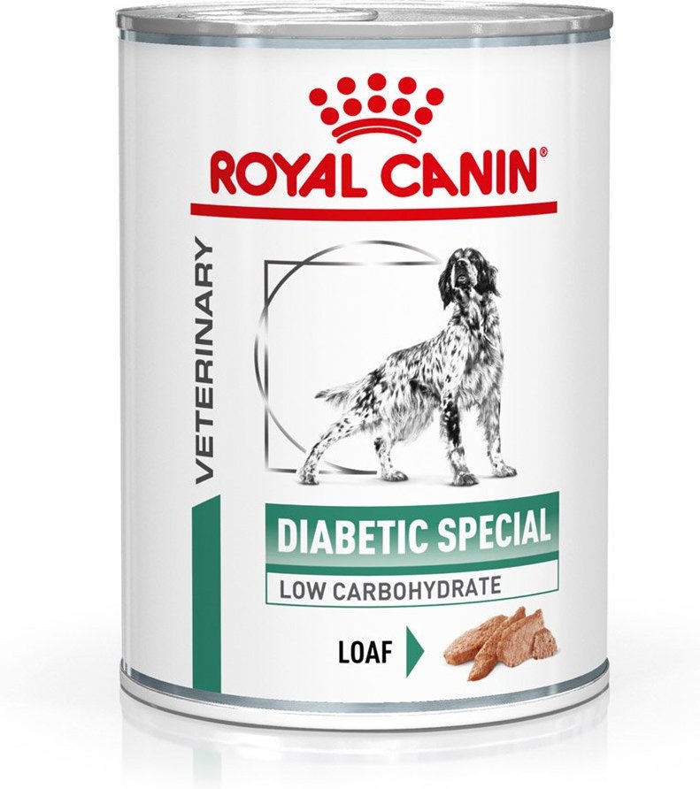 ROYAL CANIN® Veterinary DIABETIC SPECIAL LOW CARBOHYDRATE Mousse Nassfutter für Hunde 12x410g