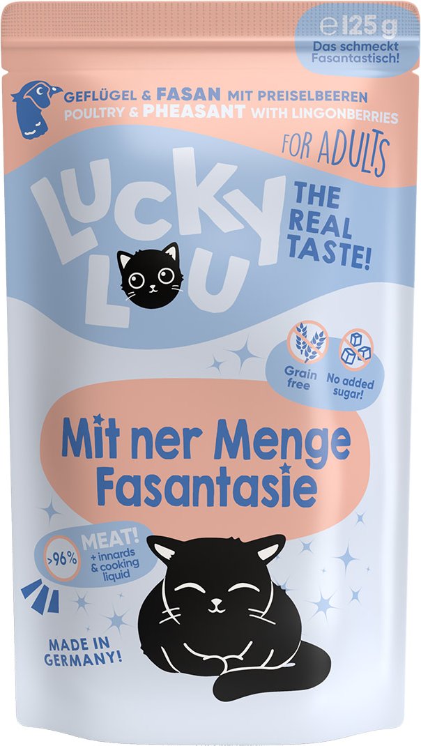 Lucky Lou Lifestage Adult Geflügel & Fasan 16x125g