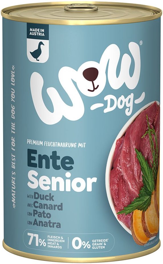 WOW Dog Ente Senior 6x400g