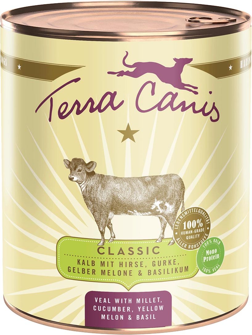 Terra Canis CLASSIC Kalb mit Hirse 6x800g