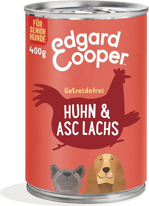 Edgard & Cooper Senior Huhn & Lachs 12x400g