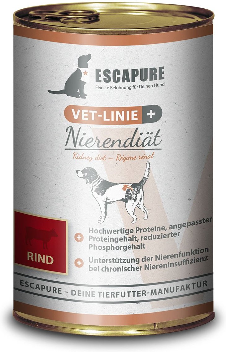 Escapure VET-Nierendiät Rind 6x400g