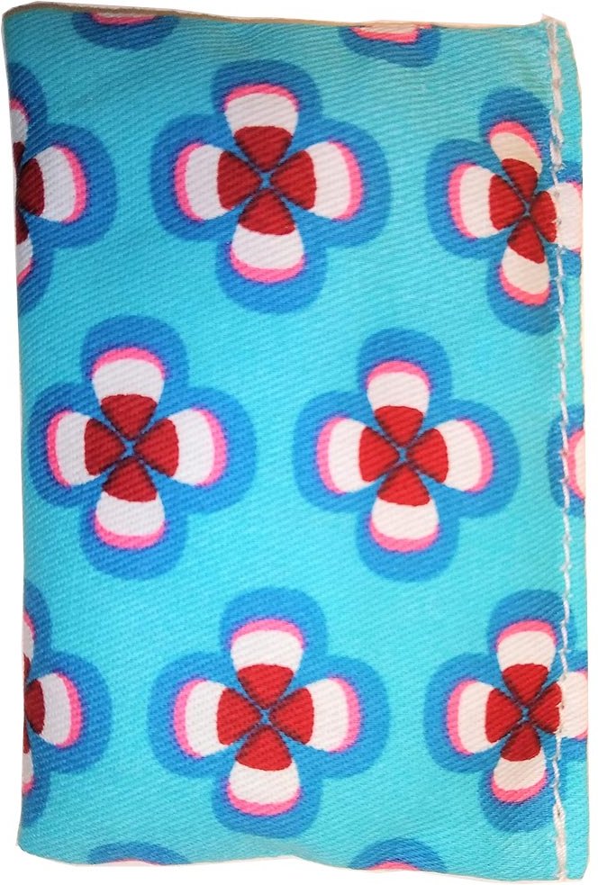 ZooRoyal Schmusekissen mit Katzenminze Blaues Muster