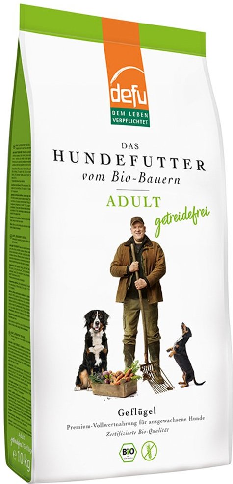 Defu Adult getreidefrei Bio-Geflügel 10kg
