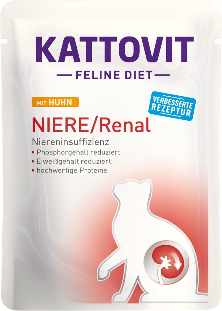 Thumbnail - Kattovit Niere/Renal Huhn 24x85g