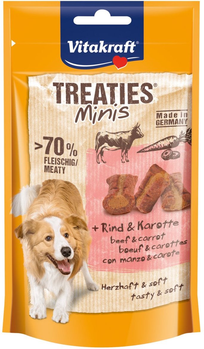 Vitakraft Treaties Minis Rind & Karotte 4x48g