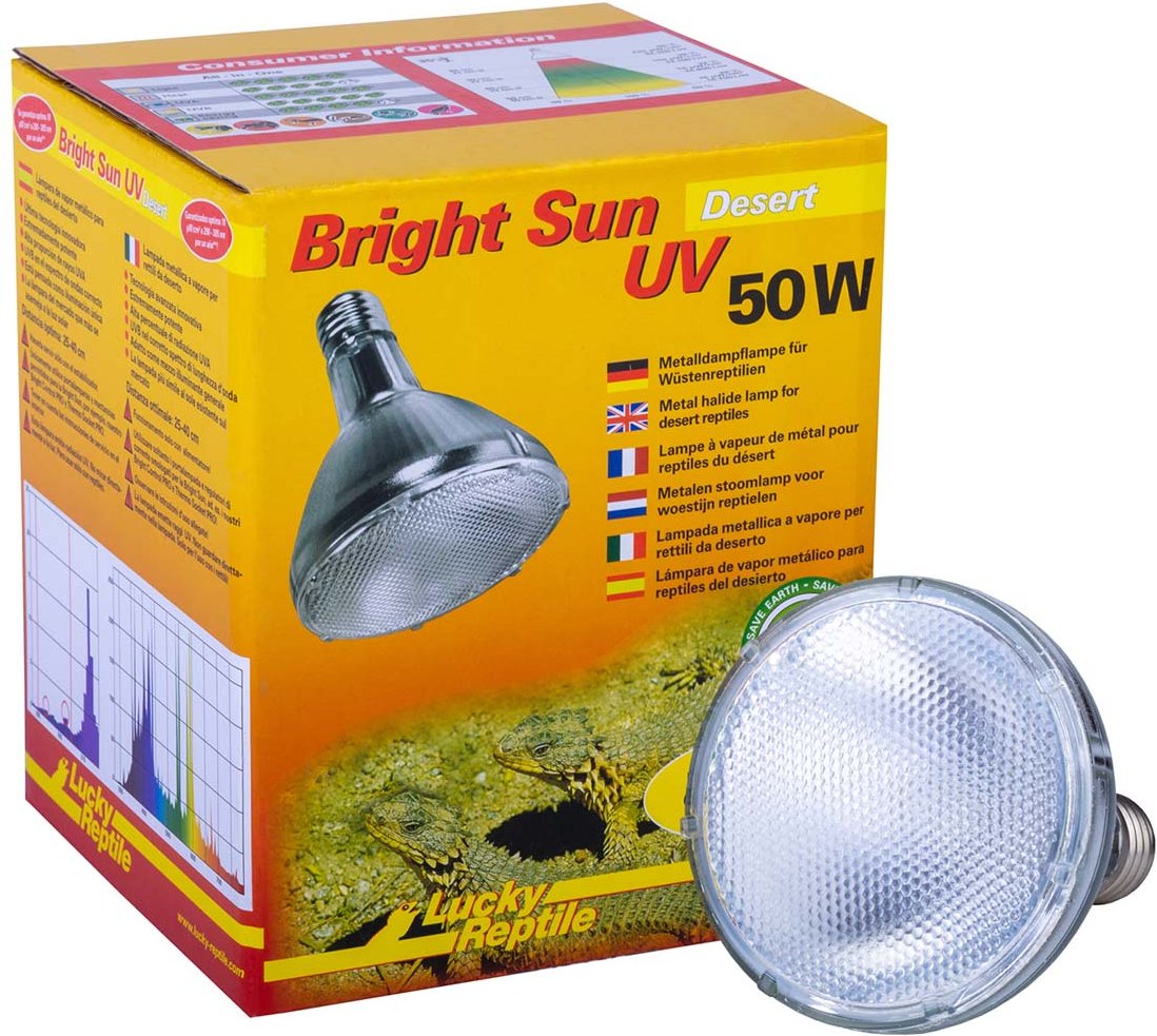Lucky Reptile Metalldampflampe Bright Sun UV Desert 50