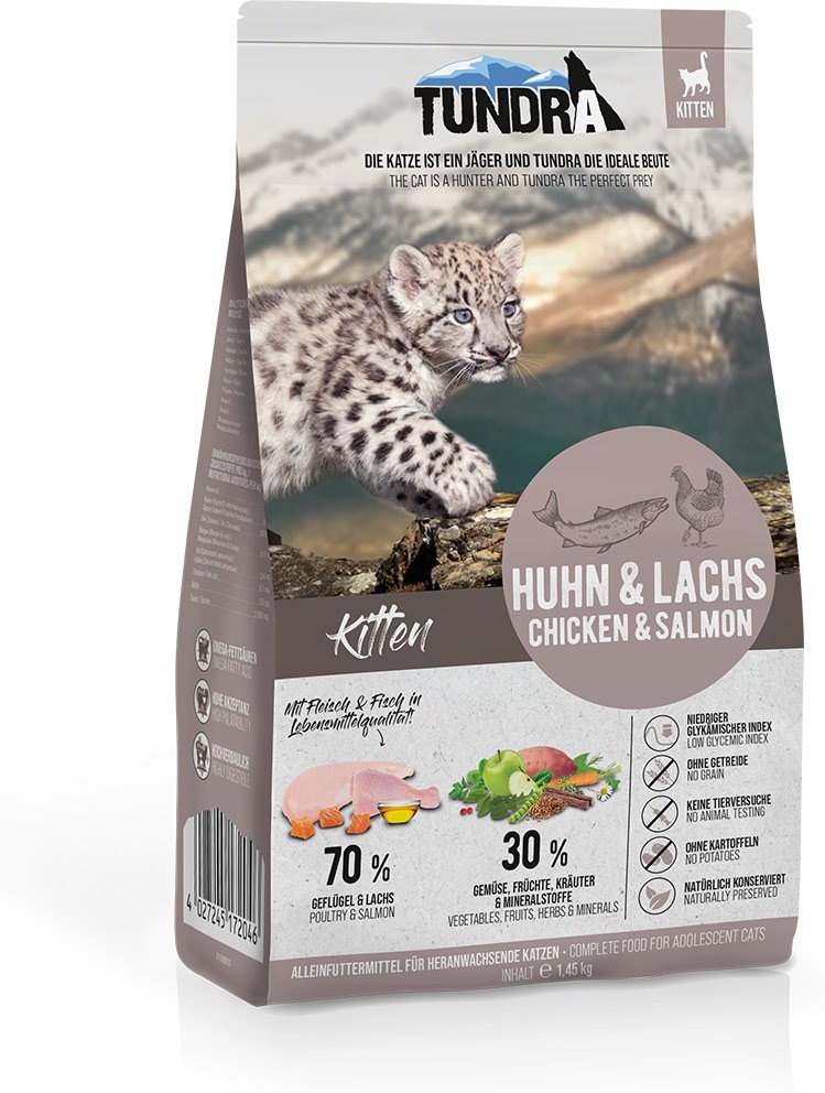 Tundra Cat Kitten Huhn & Lachs 1,45kg