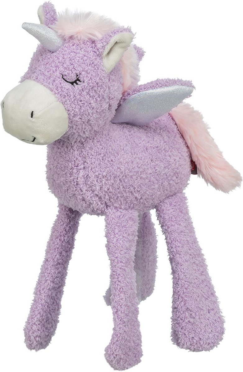 Trixie recyceltes Hundespielzeug Einhorn 33 cm