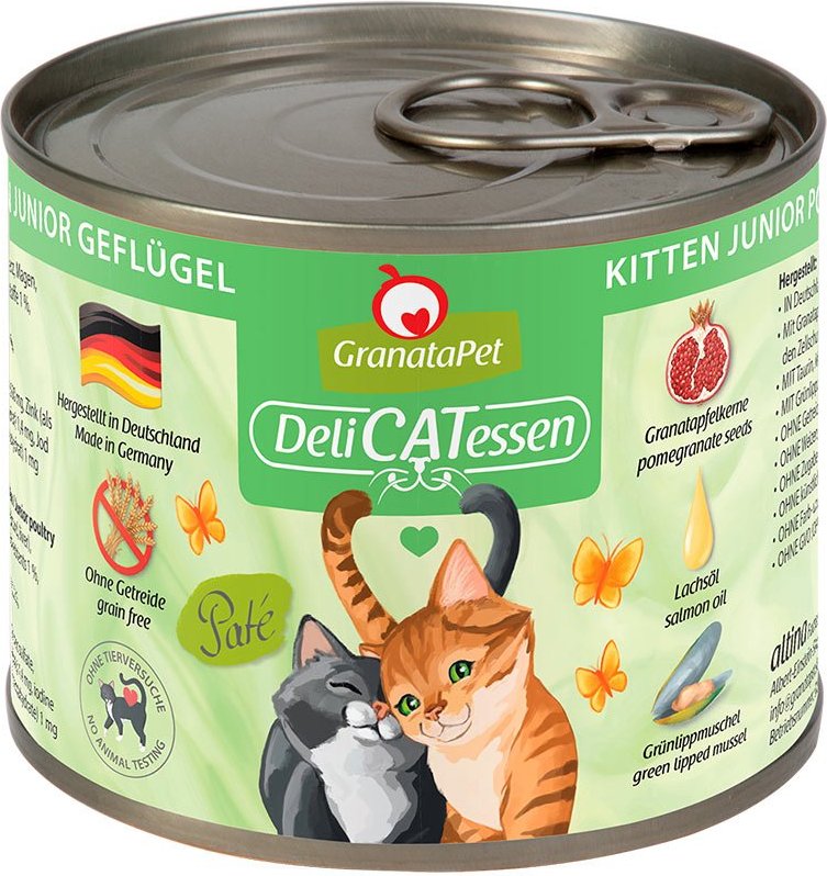GranataPet Katze - Delicatessen Dose Kitten Geflügel 6x200g