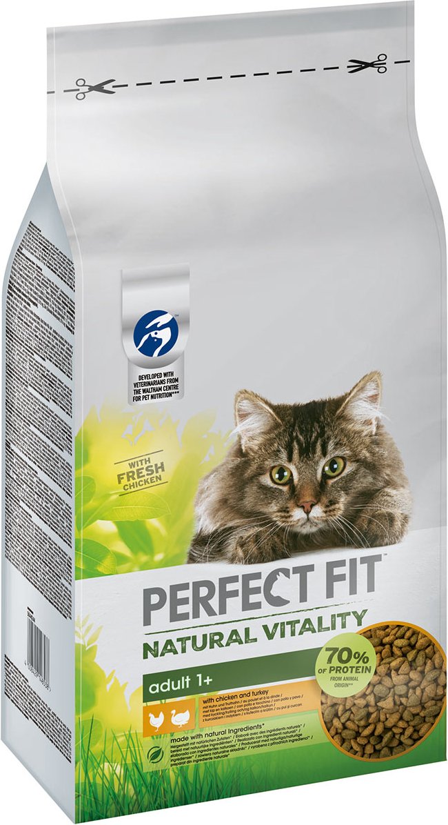 PERFECT FIT™ Katze Natural Vitality Adult 1+ mit Huhn und Truthahn 6kg