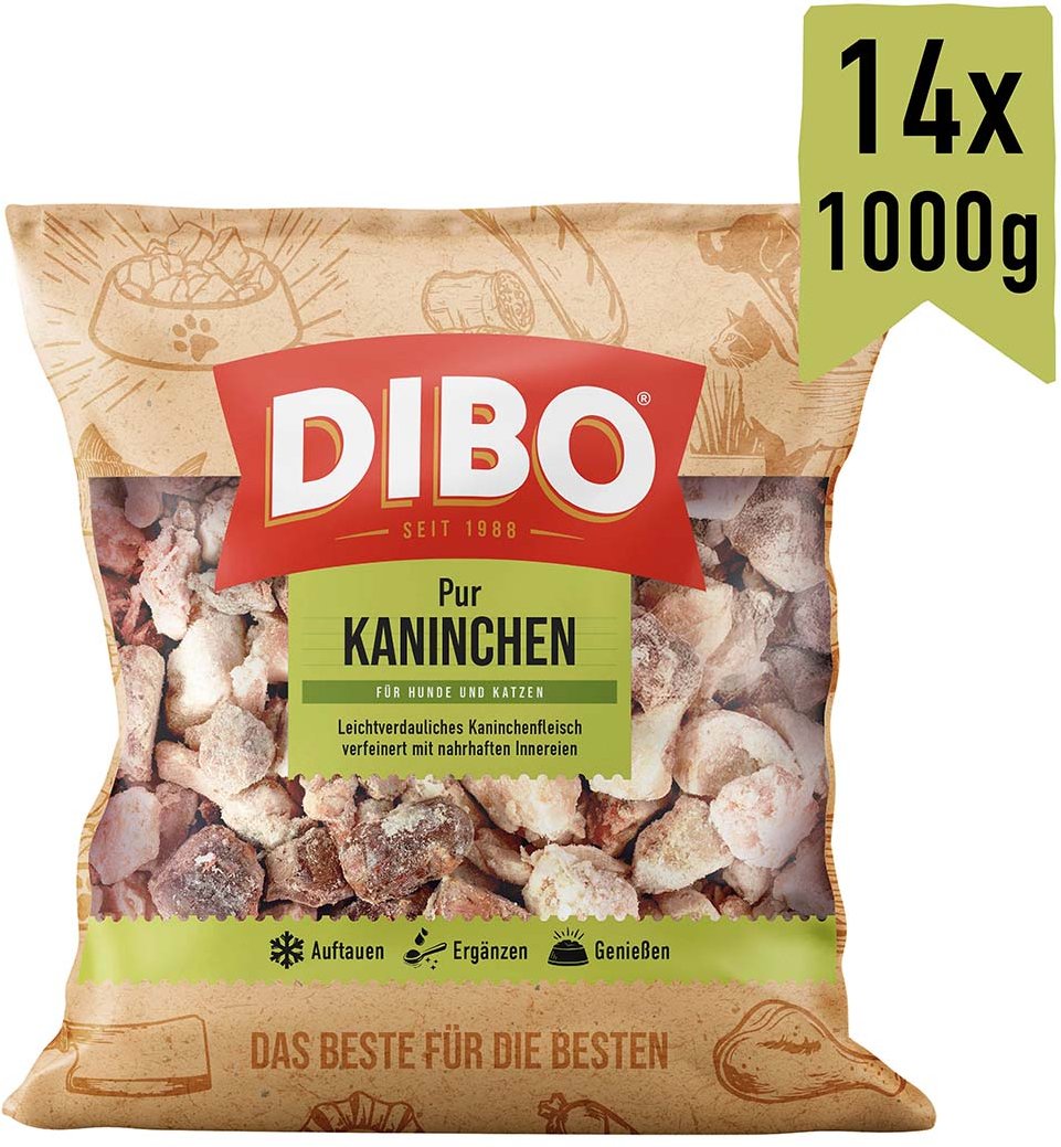DIBO Kaninchen 14x1000 g