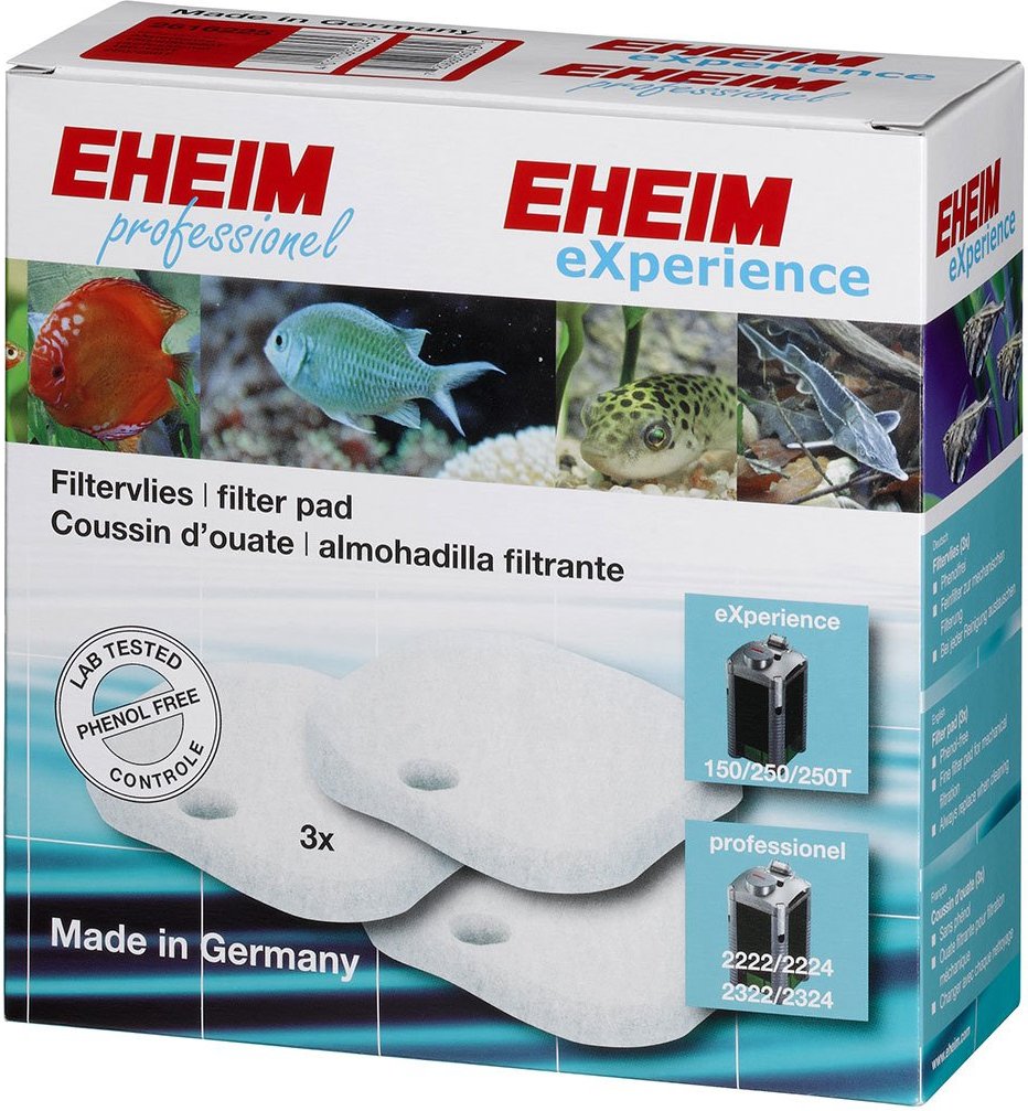EHEIM Filtervlies für professionel und eXperience weiß 3Stk