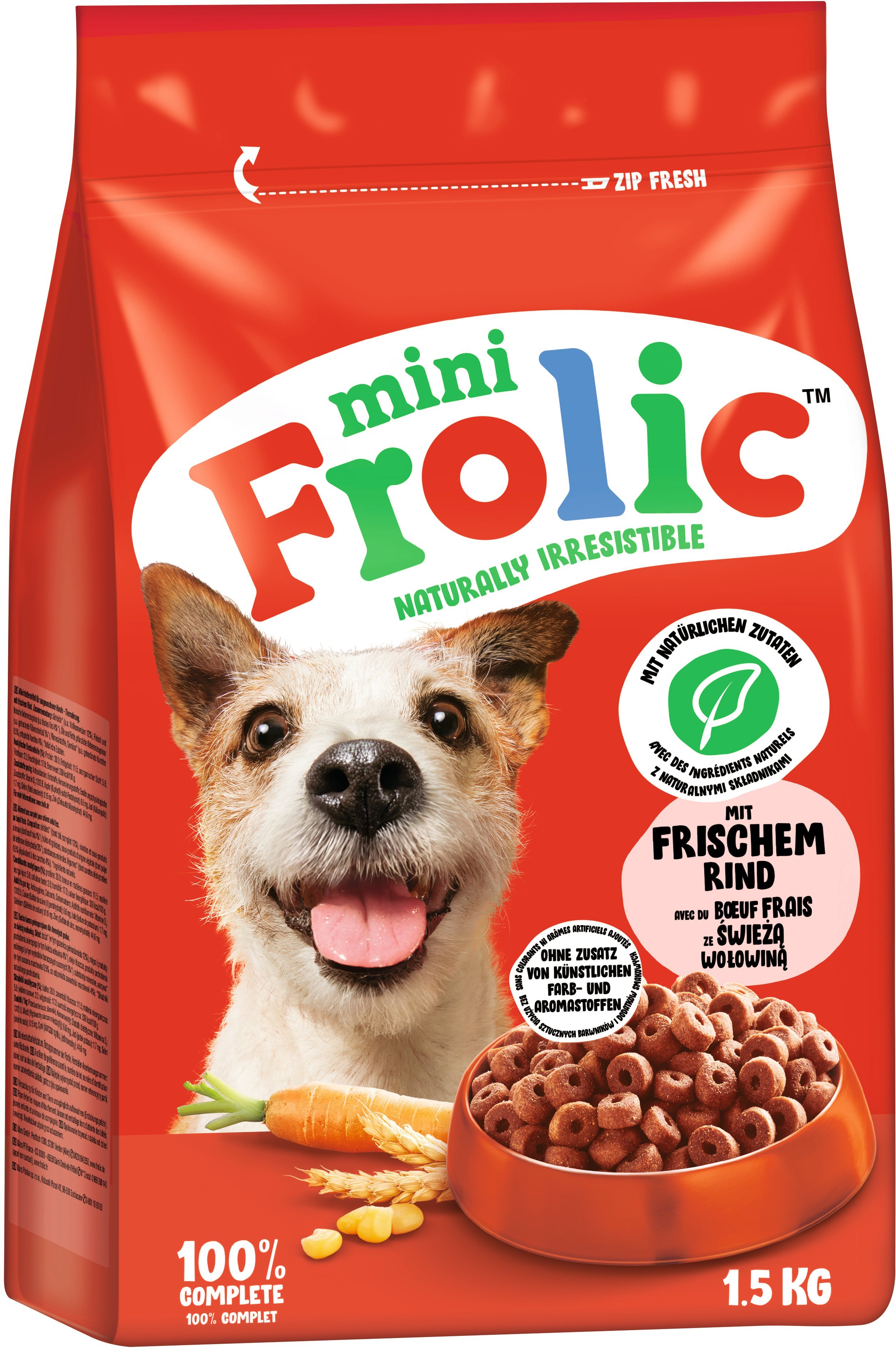 Frolic Mini Beutel Rind 1,5kg