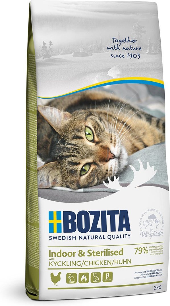 Bozita Indoor & Sterilised mit Huhn 2kg