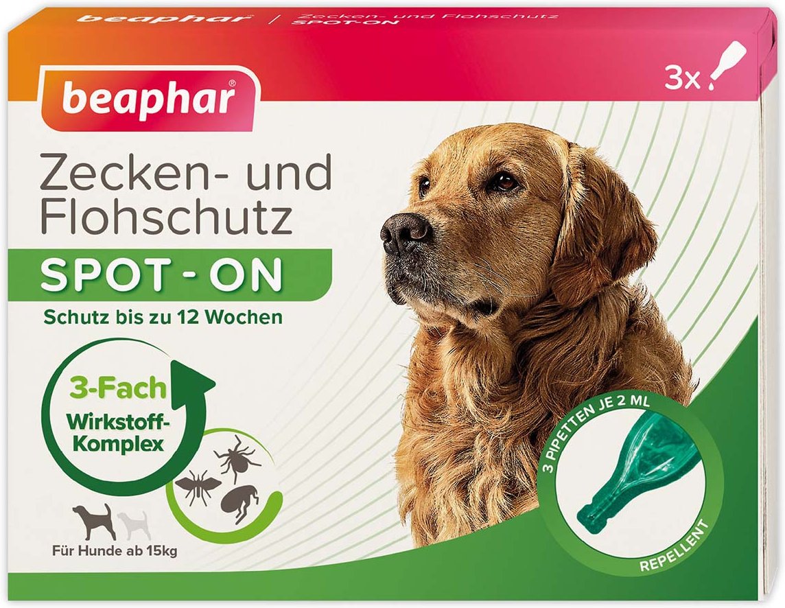 Thumbnail - beaphar Spot On Tropfen für große Hunde