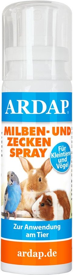 ARDAP Milben- und Zeckenspray für Nager und Vögel 100 ml