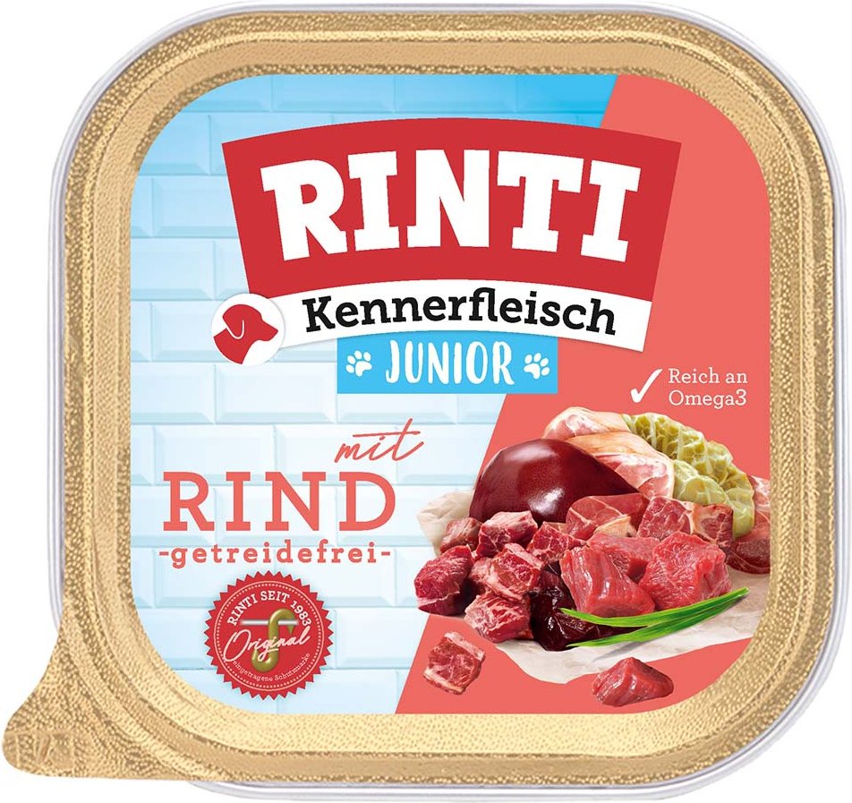 Rinti Kennerfleisch Junior mit Rind 9x300g