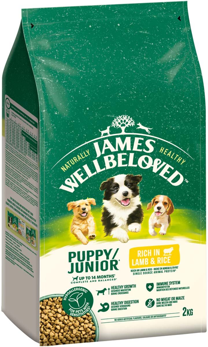 JAMES WELLBELOVED Junior Lamm & Reis 2 kg