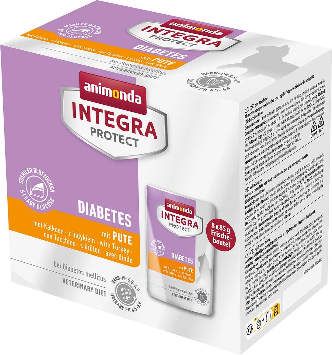 animonda INTEGRA PROTECT Diabetes Pute 8x85g