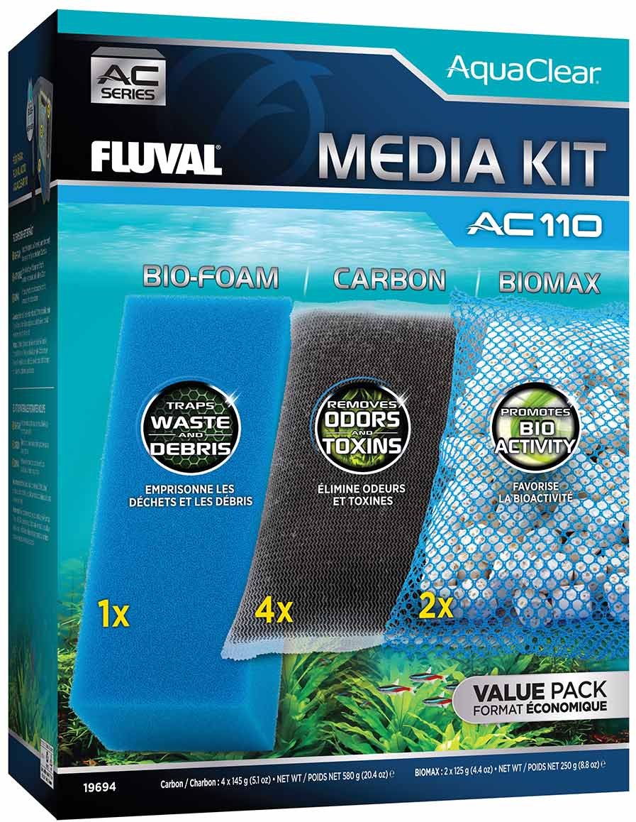 Fluval AquaClear Filtermedien-Set AC110