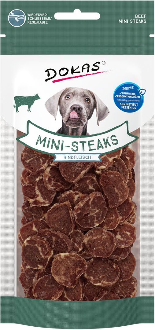 Dokas Mini-Steaks Rindfleisch 3x50g