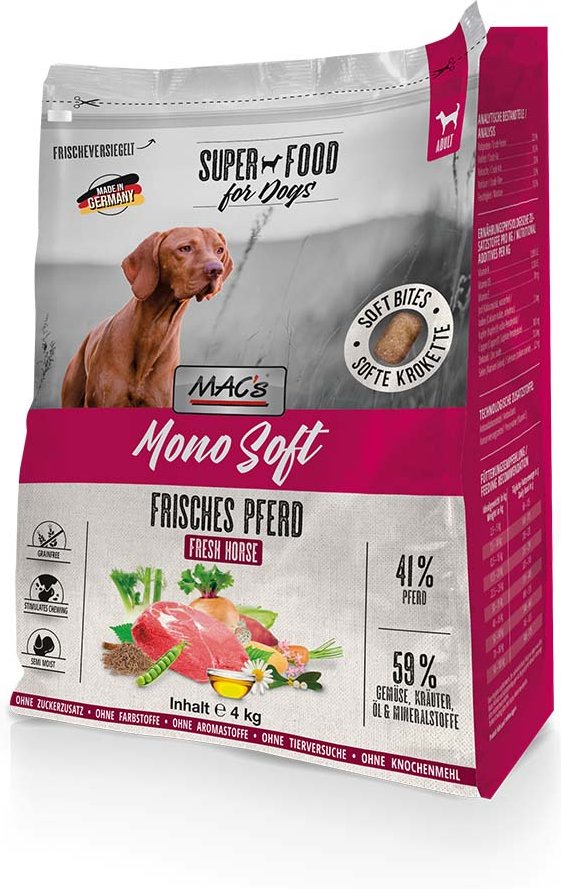 MAC's Dog Mono Soft Frisches Pferd 4 kg
