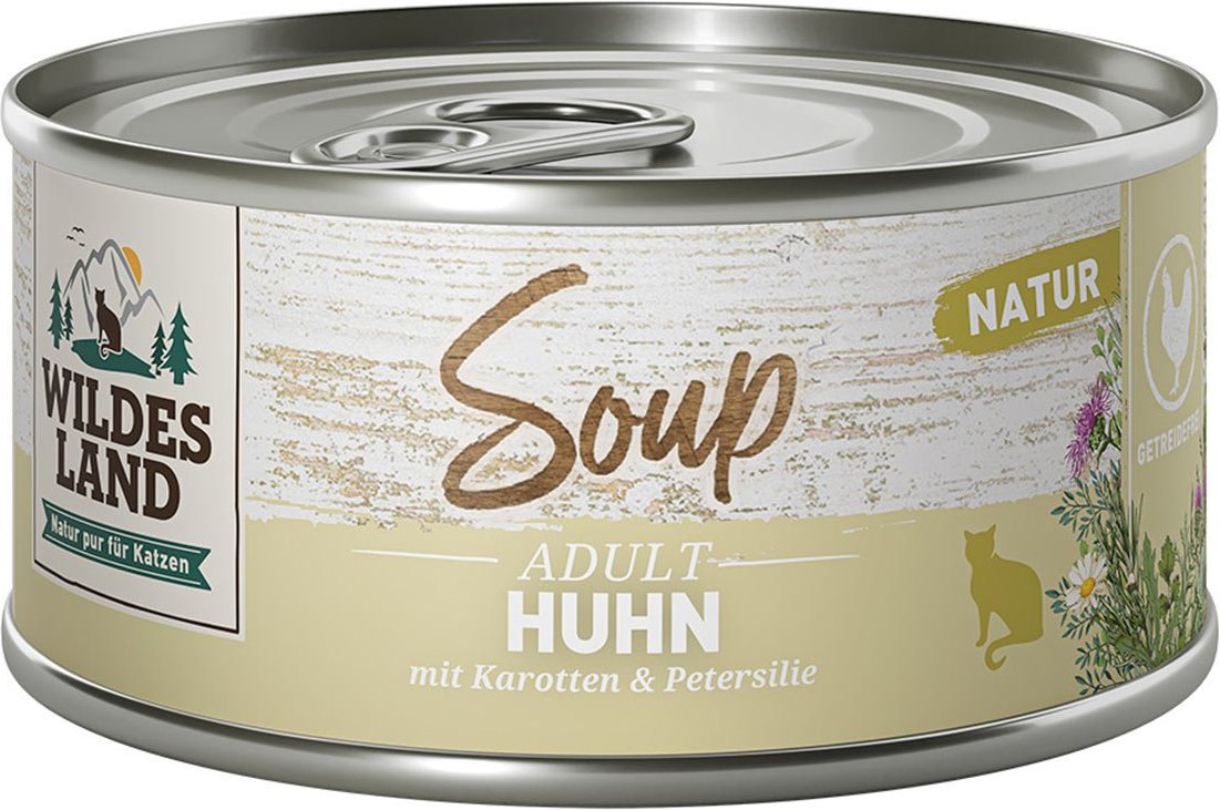 Wildes Land Soup Huhn mit Karotten 12x80 g