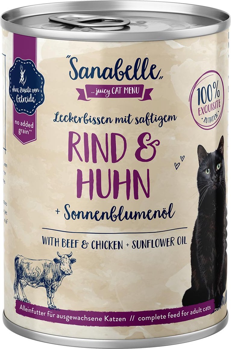Sanabelle mit Rind & Huhn 6x400g