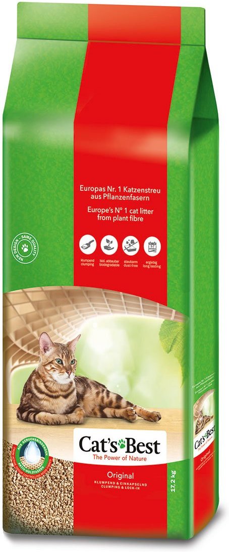 Cats Best Original Katzenstreu 40l (17,2kg)