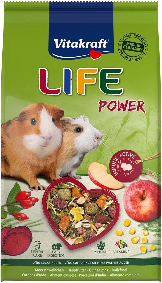 Vitakraft LIFE Power Meerschweinchen 600g