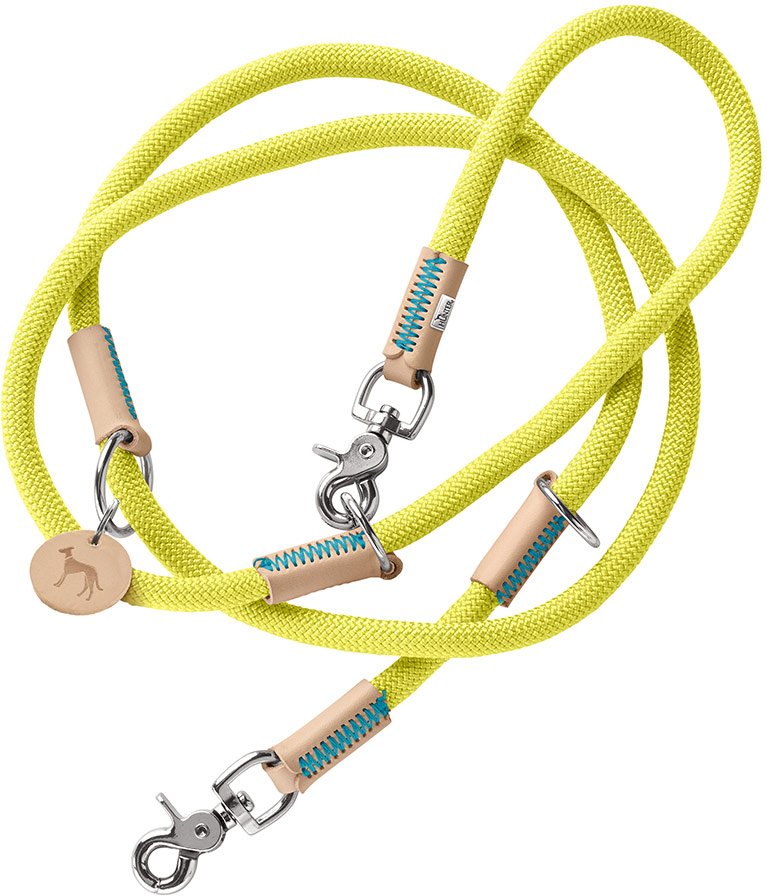 Hunter verstellbare Leine Malia 10/200 lime/natur