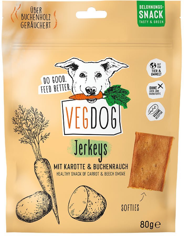 VEGDOG JERKEYS 80 g